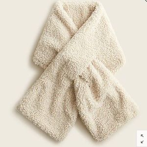 J Crew Women's Sherpa Pull-Through Scarf